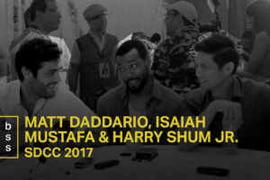 SDCC 2017: Interview with Matthew Daddario, Isaiah Mustafa & Harry Shum Jr.