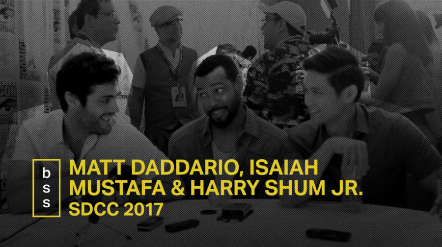 SDCC 2017: Interview with Matthew Daddario, Isaiah Mustafa & Harry Shum Jr.