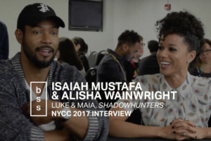NYCC 2017: Interview with Isaiah Mustafa & Alisha Wainwright