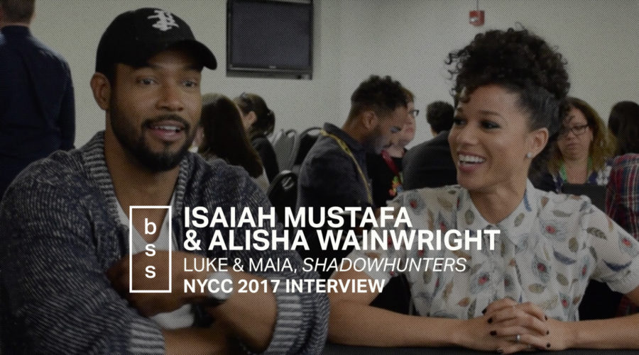 NYCC 2017: Interview with Isaiah Mustafa & Alisha Wainwright