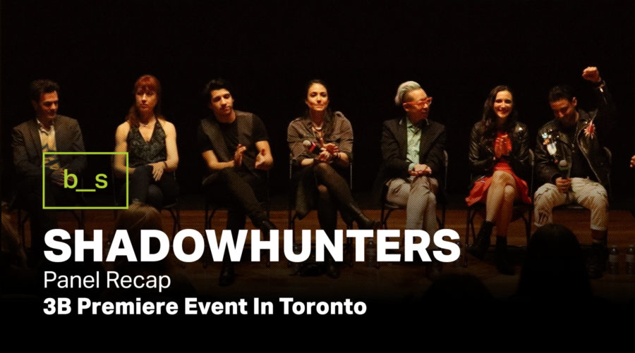 Shadowhunters 3B Toronto Premiere Q&A Panel