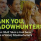 Thank You, Shadowhunters